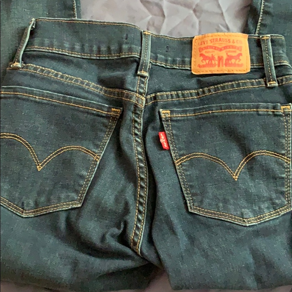 Levi super skinny jeans